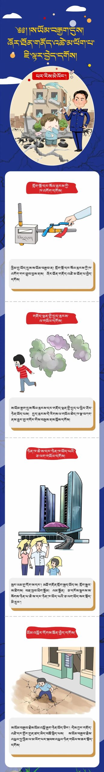 图片[3]-༄༅། །ས་ཡོམ་བརྒྱབ་ན་ཉེན་གཡོལ་ཇི་ལྟར་བྱེད་དགོས། 这些避震自救知识请掌握！-藏8拉
